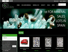 Tablet Screenshot of finemineralcollector.com